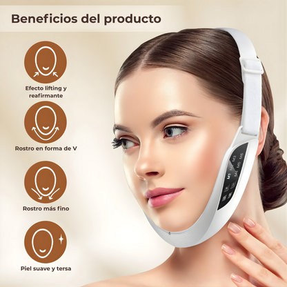 Masajeador Facial EMS V-Shape