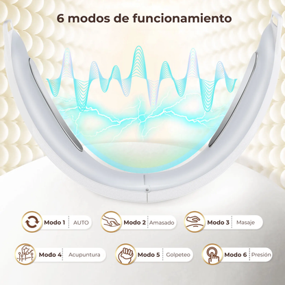 Masajeador Facial EMS V-Shape